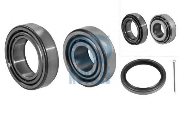 RUVILLE 6817 Комплект подшипника ступицы колеса 