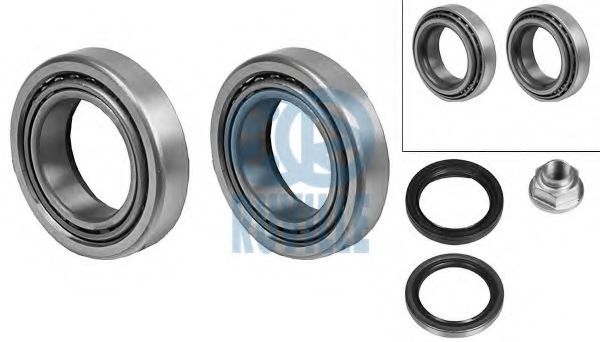 RUVILLE 8453 Комплект подшипника ступицы колеса для CHEVROLET SPARK (Шевроле Спарк) RUVILLE 8453 Комплект подшипника ступицы колеса для CHEVROLET SPARK (Шевроле Спарк)