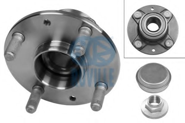 RUVILLE 7025 Комплект подшипника ступицы колеса для MAZDA MX-5 II (Мазда Мx-5 2) RUVILLE 7025 Комплект подшипника ступицы колеса для MAZDA MX-5 II (Мазда Мx-5 2)