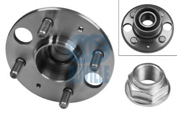 RUVILLE 7416 Комплект подшипника ступицы колеса для HONDA (Хонда) RUVILLE 7416 Комплект подшипника ступицы колеса для HONDA (Хонда)