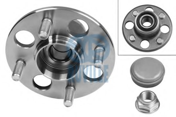 RUVILLE 7420 Комплект подшипника ступицы колеса для HONDA (Хонда) RUVILLE 7420 Комплект подшипника ступицы колеса для HONDA (Хонда)