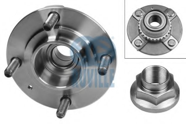 RUVILLE 8403 Комплект подшипника ступицы колеса для HYUNDAI EXCEL (Хендай Эxcэл) RUVILLE 8403 Комплект подшипника ступицы колеса для HYUNDAI EXCEL (Хендай Эxcэл)