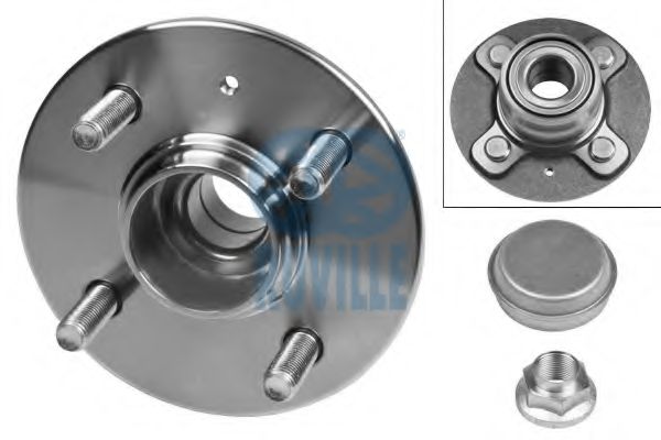 RUVILLE 8409 Комплект подшипника ступицы колеса для HYUNDAI VERNA II (Хендай Vэрна 2) RUVILLE 8409 Комплект подшипника ступицы колеса для HYUNDAI VERNA II (Хендай Vэрна 2)