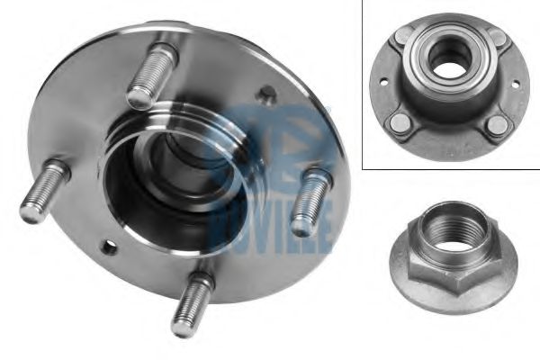 RUVILLE 8906 Комплект подшипника ступицы колеса для KIA CARENS II (Киа Каренс 2) RUVILLE 8906 Комплект подшипника ступицы колеса для KIA CARENS II (Киа Каренс 2)