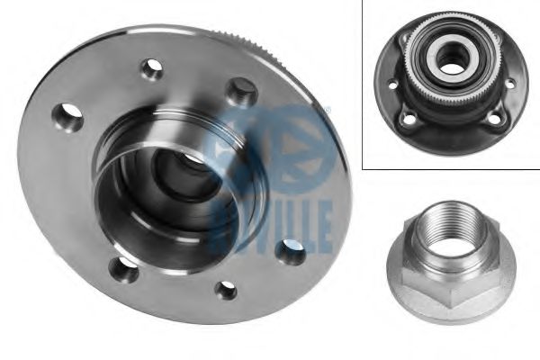 RUVILLE 5526 Комплект подшипника ступицы колеса 