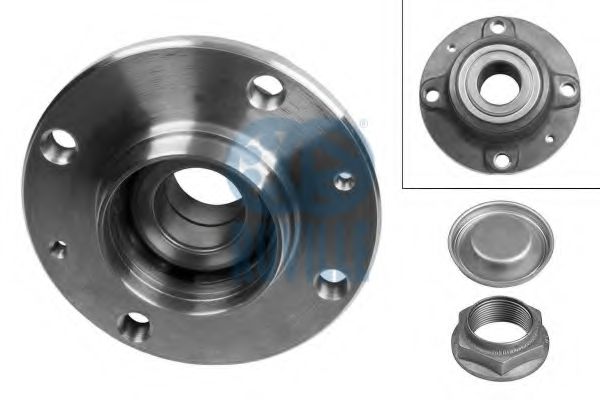 RUVILLE 5937 Комплект подшипника ступицы колеса 