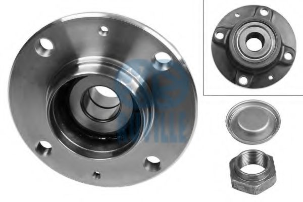 RUVILLE 6632 Комплект подшипника ступицы колеса для PEUGEOT (Пежо) RUVILLE 6632 Комплект подшипника ступицы колеса для PEUGEOT (Пежо)