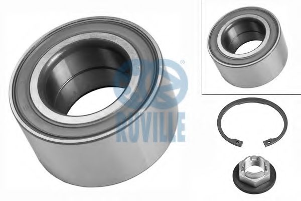 RUVILLE 5254 Комплект подшипника ступицы колеса для FORD FUSION (Форд Фьюжн) RUVILLE 5254 Комплект подшипника ступицы колеса для FORD FUSION (Форд Фьюжн)