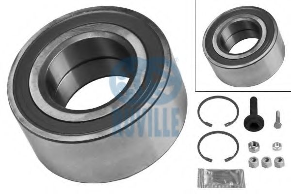 RUVILLE 5711 Комплект подшипника ступицы колеса 
