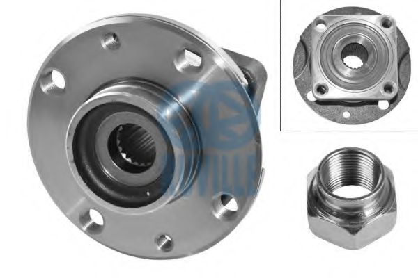 RUVILLE 5813 Комплект подшипника ступицы колеса 