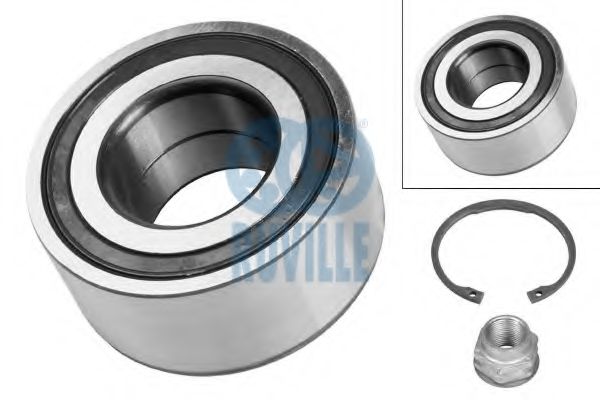 RUVILLE 5824 Комплект подшипника ступицы колеса 