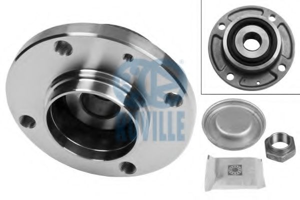RUVILLE 5923 Комплект подшипника ступицы колеса 