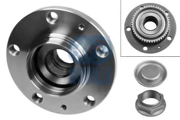 RUVILLE 5941 Комплект подшипника ступицы колеса 
