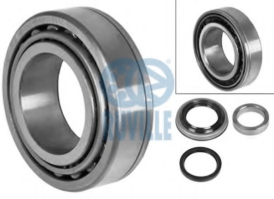 RUVILLE 6503 Комплект подшипника ступицы колеса 