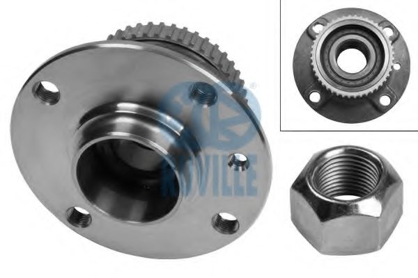 RUVILLE 6515 Комплект подшипника ступицы колеса 