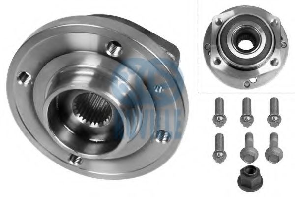 RUVILLE 6518 Комплект подшипника ступицы колеса 