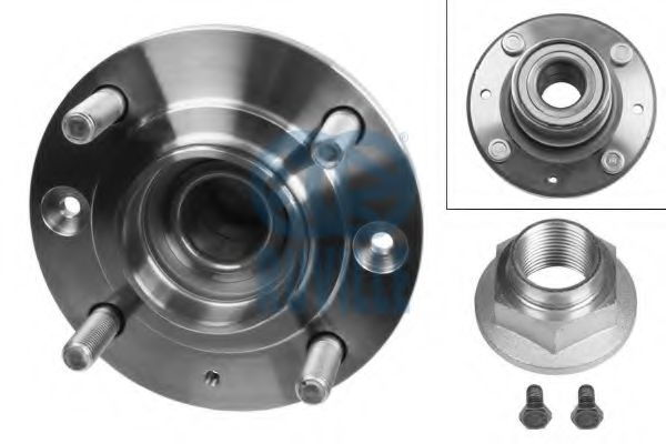 RUVILLE 6522 Комплект подшипника ступицы колеса 