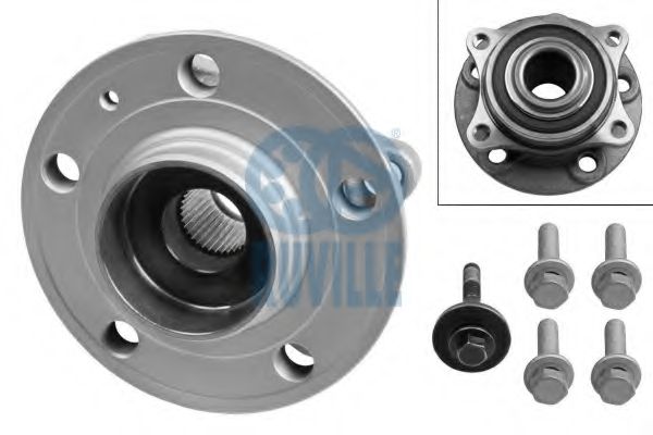 RUVILLE 6527 Комплект подшипника ступицы колеса для VOLVO V70 II (Вольво V70 2) RUVILLE 6527 Комплект подшипника ступицы колеса для VOLVO V70 II (Вольво V70 2)