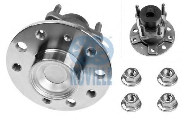 RUVILLE 5327 Комплект подшипника ступицы колеса для SAAB 9-3 (Сааб 9-3) RUVILLE 5327 Комплект подшипника ступицы колеса для SAAB 9-3 (Сааб 9-3)