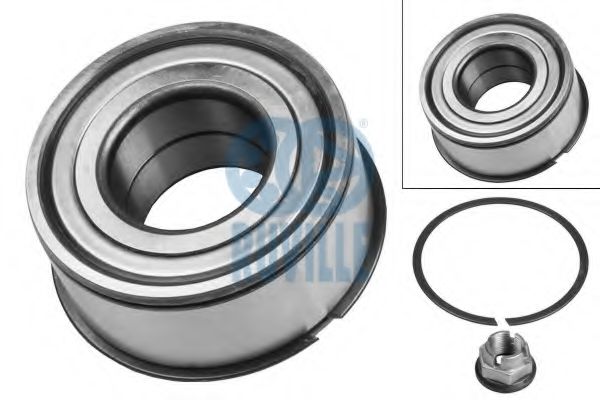 RUVILLE 5572 Комплект подшипника ступицы колеса 