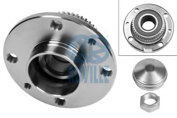 RUVILLE 5839 Комплект подшипника ступицы колеса для FIAT BARCHETTA (Фиат Барчэтта) RUVILLE 5839 Комплект подшипника ступицы колеса для FIAT BARCHETTA (Фиат Барчэтта)