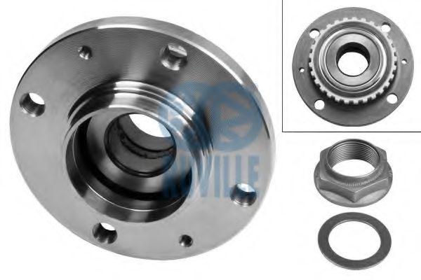RUVILLE 5936 Комплект подшипника ступицы колеса 