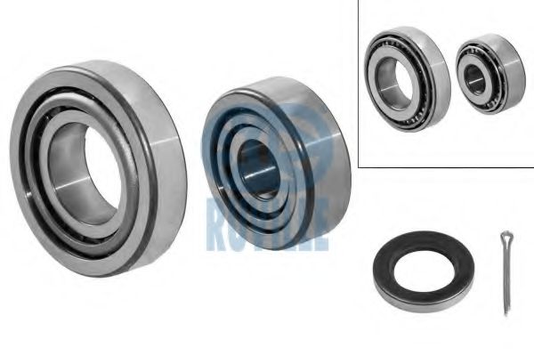 RUVILLE 6033 Комплект подшипника ступицы колеса 