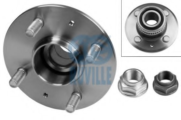 RUVILLE 6129 Комплект подшипника ступицы колеса 