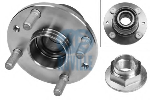 RUVILLE 7023 Комплект подшипника ступицы колеса для MAZDA PROTEG V (Мазда Протэг v) RUVILLE 7023 Комплект подшипника ступицы колеса для MAZDA PROTEG V (Мазда Протэг v)