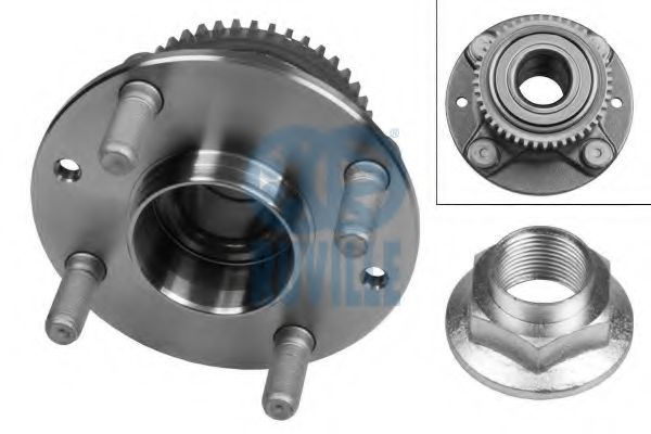 RUVILLE 7024 Комплект подшипника ступицы колеса для MAZDA PROTEG V (Мазда Протэг v) RUVILLE 7024 Комплект подшипника ступицы колеса для MAZDA PROTEG V (Мазда Протэг v)