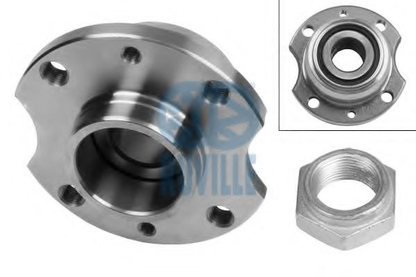 RUVILLE 5848 Комплект подшипника ступицы колеса 