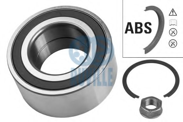RUVILLE 5945 Комплект подшипника ступицы колеса для CITROËN C8 (CитроËн С8) RUVILLE 5945 Комплект подшипника ступицы колеса для CITROËN C8 (CитроËн С8)