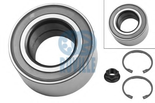 RUVILLE 6415 Комплект подшипника ступицы колеса 