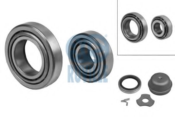 RUVILLE 5100S Комплект подшипника ступицы колеса для PORSCHE (Порше) RUVILLE 5100S Комплект подшипника ступицы колеса для PORSCHE (Порше)