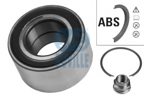 RUVILLE 5858 Комплект подшипника ступицы колеса для FIAT PALIO (Фиат Палио) RUVILLE 5858 Комплект подшипника ступицы колеса для FIAT PALIO (Фиат Палио)