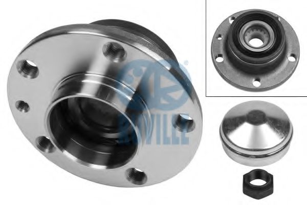 RUVILLE 6051 Комплект подшипника ступицы колеса 