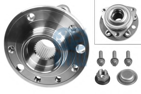 RUVILLE 6425 Комплект подшипника ступицы колеса 