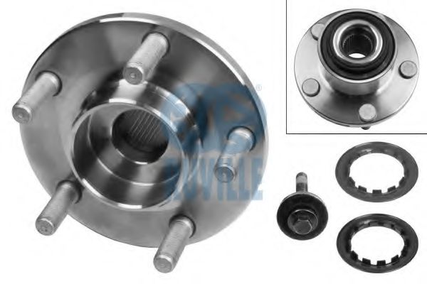 RUVILLE 6535 Комплект подшипника ступицы колеса 