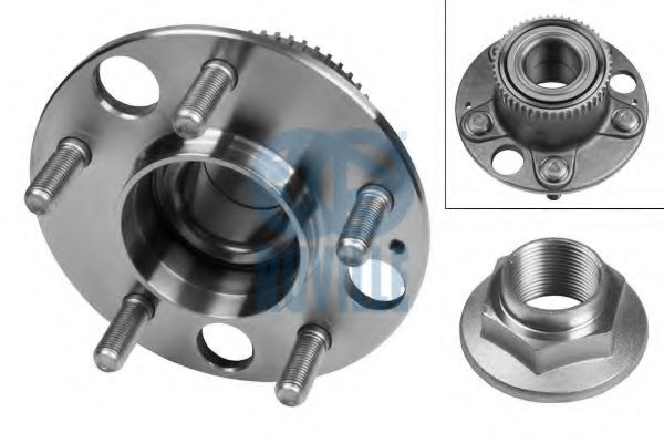 RUVILLE 7444 Комплект подшипника ступицы колеса для HONDA LEGEND II (Хонда Лэгэнд 2) RUVILLE 7444 Комплект подшипника ступицы колеса для HONDA LEGEND II (Хонда Лэгэнд 2)