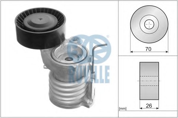 RUVILLE 56318 Натяжитель ремня, клиновой зубча для SEAT TOLEDO IV (Сеат Толедо 4) RUVILLE 56318 Натяжитель ремня, клиновой зубча для SEAT TOLEDO IV (Сеат Толедо 4)