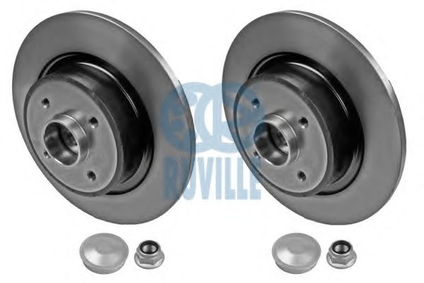 RUVILLE 5573BD Тормозной диск 