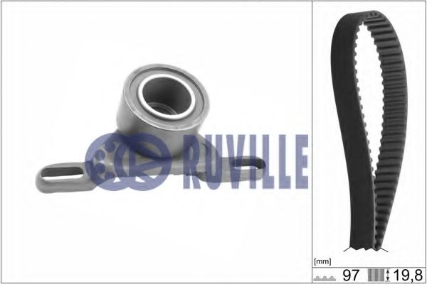 RUVILLE 5520270 Комплект ремня ГРМ для FORD FIESTA (Форд Фиэста) RUVILLE 5520270 Комплект ремня ГРМ для FORD FIESTA (Форд Фиэста)