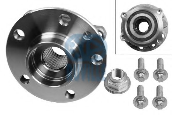 RUVILLE 6053 Комплект подшипника ступицы колеса 