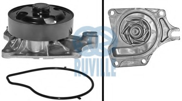 RUVILLE 67018 Водяной насос для MAZDA 2 (Мазда 2) RUVILLE 67018 Водяной насос для MAZDA 2 (Мазда 2)