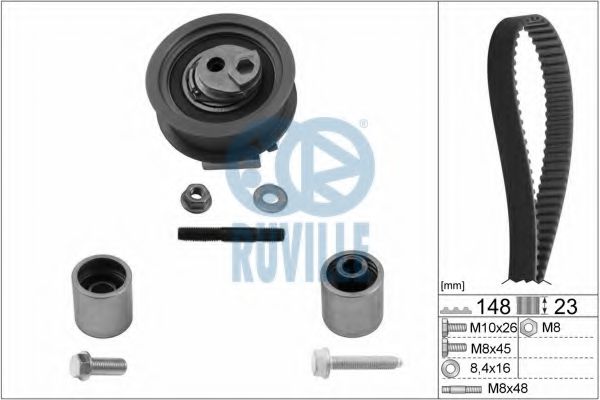 RUVILLE 5577270 Комплект ремня ГРМ для SEAT ALTEA (Сеат Алтэа) RUVILLE 5577270 Комплект ремня ГРМ для SEAT ALTEA (Сеат Алтэа)
