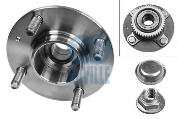 RUVILLE 8964 Комплект подшипника ступицы колеса для HYUNDAI AVANTE II (Хендай Аvантэ 2) RUVILLE 8964 Комплект подшипника ступицы колеса для HYUNDAI AVANTE II (Хендай Аvантэ 2)