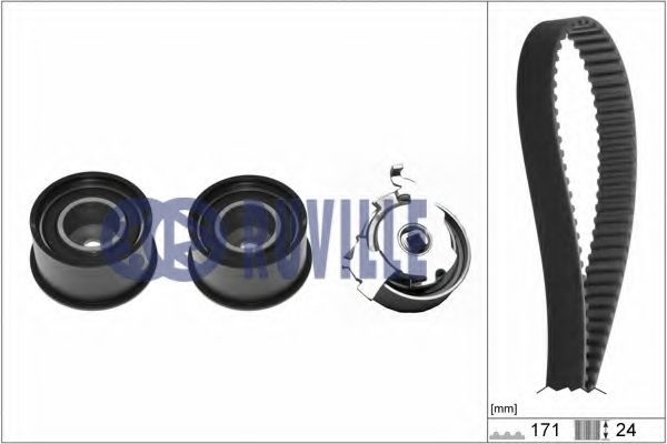 RUVILLE 5534270 Комплект ремня ГРМ для PONTIAC (Понтиак) RUVILLE 5534270 Комплект ремня ГРМ для PONTIAC (Понтиак)