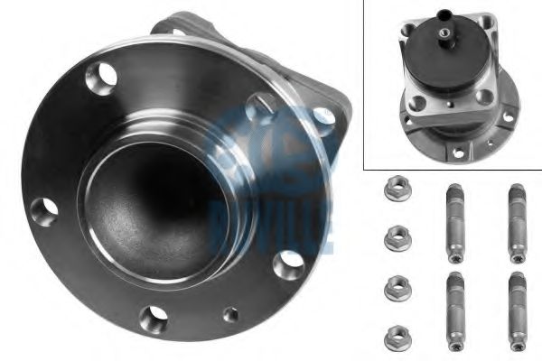 RUVILLE 6636 Комплект подшипника ступицы колеса 