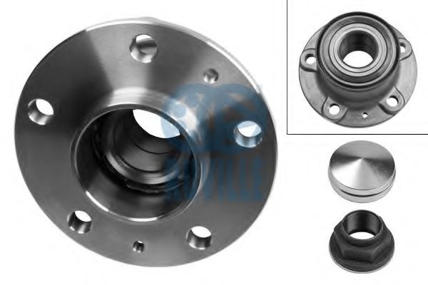 RUVILLE 6640 Комплект подшипника ступицы колеса 