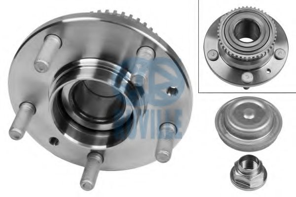 RUVILLE 7037 Комплект подшипника ступицы колеса для MAZDA PREMACY (Мазда Premacy) RUVILLE 7037 Комплект подшипника ступицы колеса для MAZDA PREMACY (Мазда Premacy)